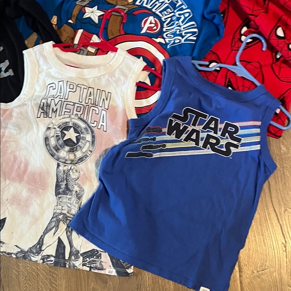 Assorted Kids Graphic T-Shirts super hero lot - Picture 6 of 10
